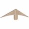 Ekena Millwork Bellingham Smooth Timber Gable Bracket, Douglas Fir, 48"W x 10"H x 1 1/2"D x 5 1/2"F, 5/12 Pitch GBW048X10X0206BEL00SDF - alternate 4